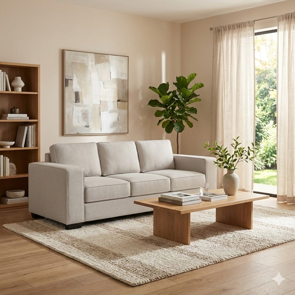 Kiwi Comfort NZ Made 3 Seater Sofa