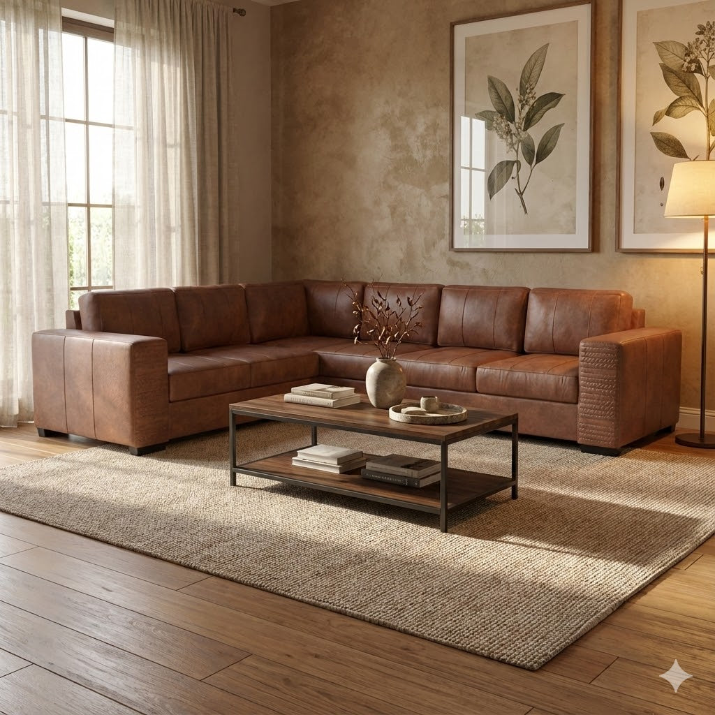 NZ Made Evoque 6 Seater Corner Sofa