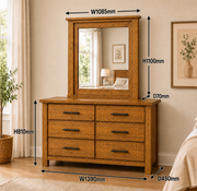 Oakwood 7 PCS Bedroom Suite