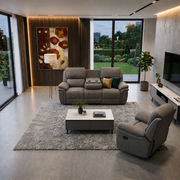 Comfort Cove Recliner Suite Grey