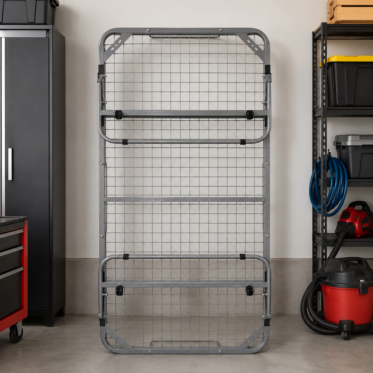 GlideFrame Single Bed with Wheels