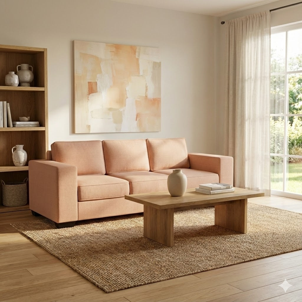 Kiwi Comfort NZ Made 3 Seater Sofa