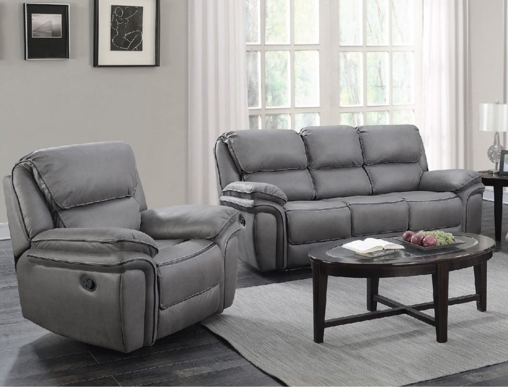 Comfort Cove Recliner Suite Grey