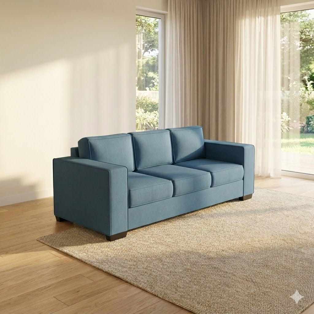Kiwi Comfort NZ Made 3 Seater Sofa