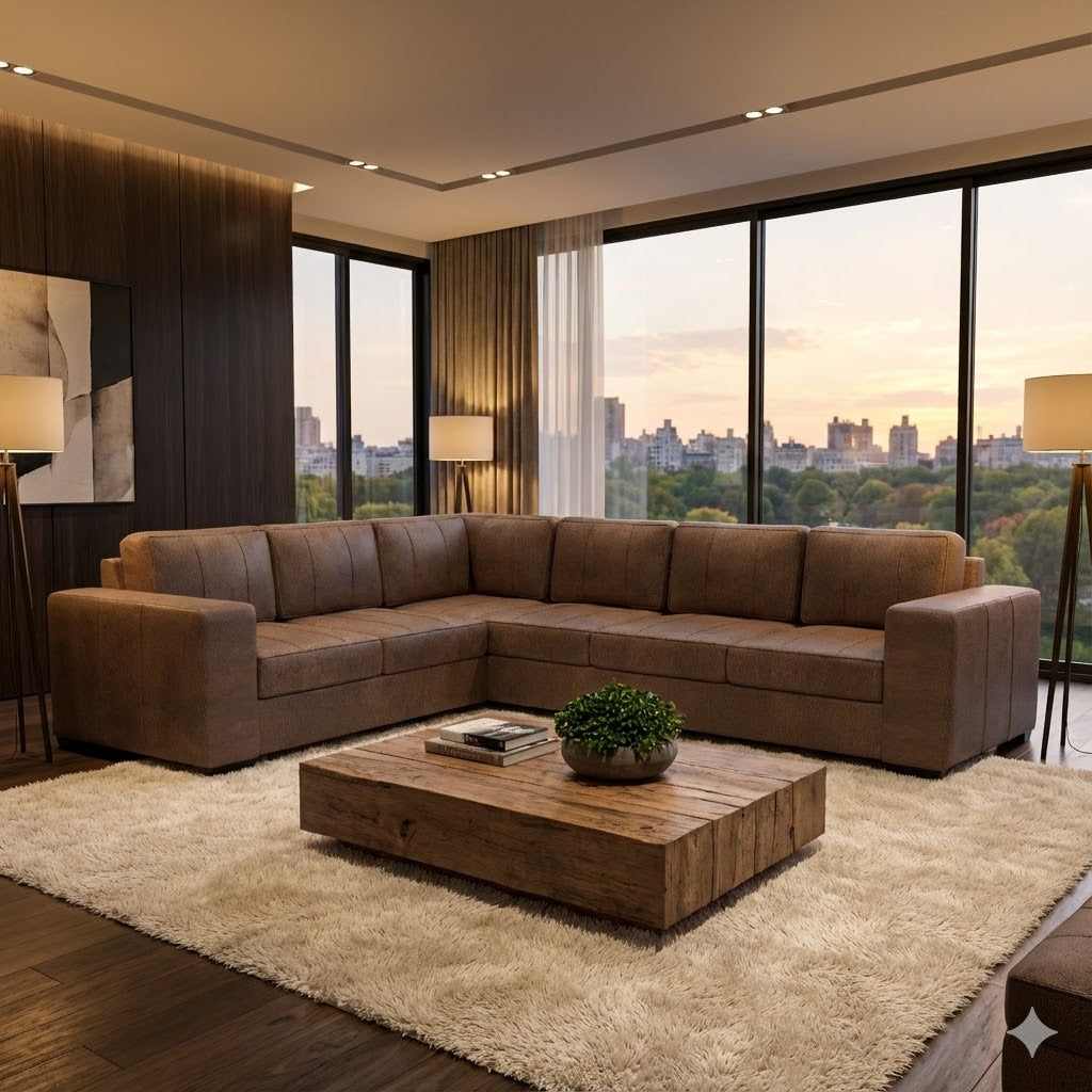 NZ Made Evoque 6 Seater Corner Sofa