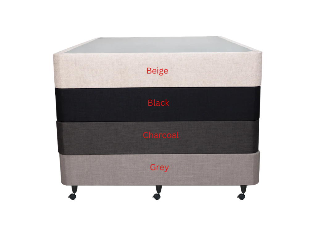 SleepMax PP Pro Mattress + NZ Made Duracast Hotel Bed Base with Casters