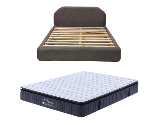 Eclipse Bed Frame + SleepTime Pocket Pillowtop Mattress