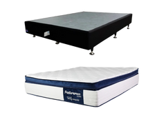 NZ Made Eco Bed Base+Posturemax Plush Mattress