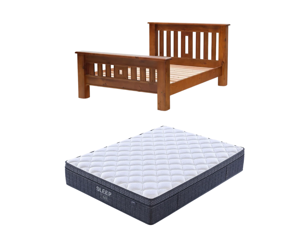 Edison Bed Frame +SleepTime Ultra Mattress