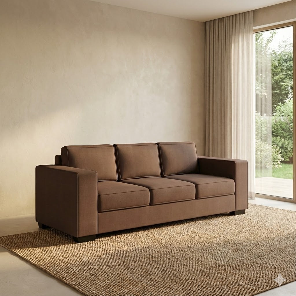 Kiwi Comfort NZ Made 3 Seater Sofa