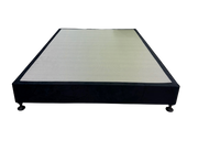 Flexi Bed Base in a Box-Black Velvet+ SleepTime Pocket Pillowtop Mattress | Furniture World Auckland
