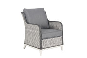 Vanta Fabric Dining Chair – Matte Powder Coated - Side View | Furniture World NZ