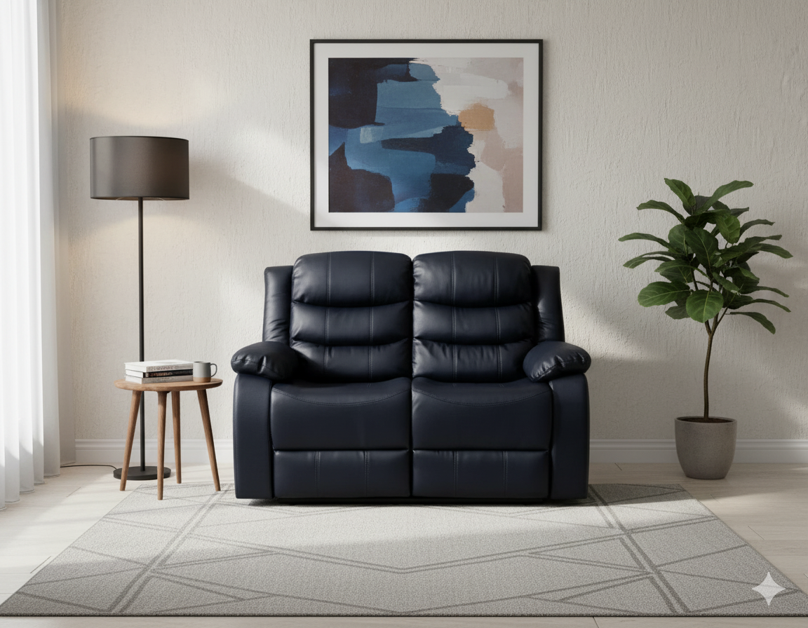 CozyCrown 2RR Recliner Black