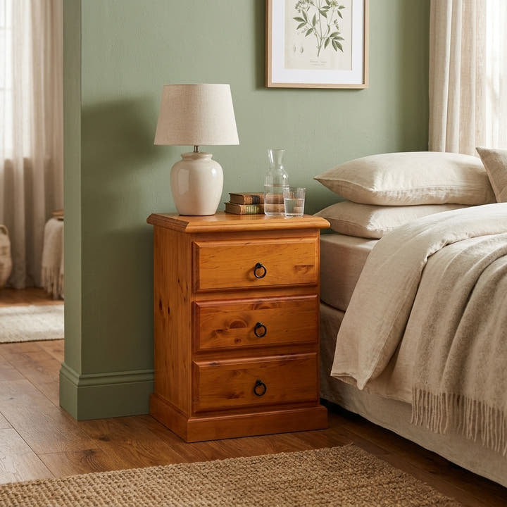 Trio Bedside Table