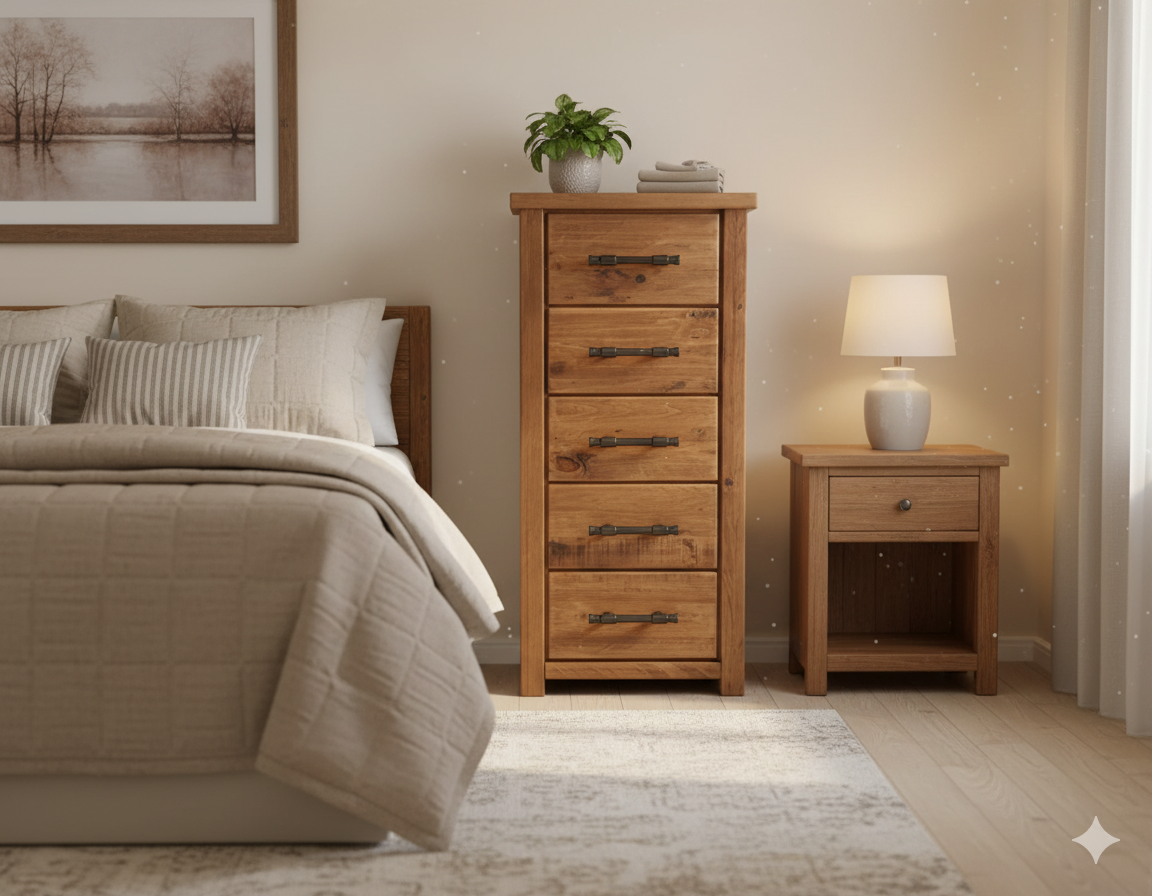 Oakwood 5 Drw Slimboy