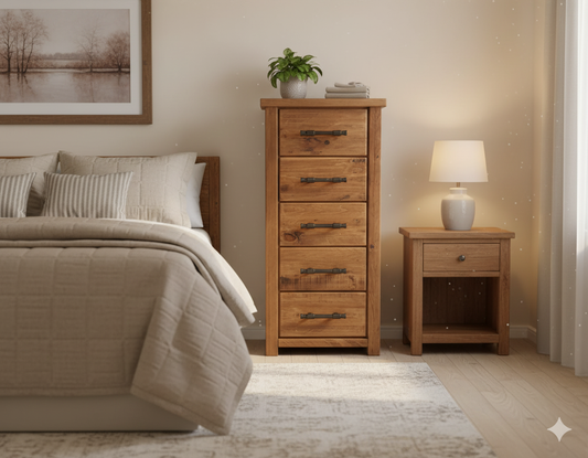 Oakwood 5 Drw Slimboy