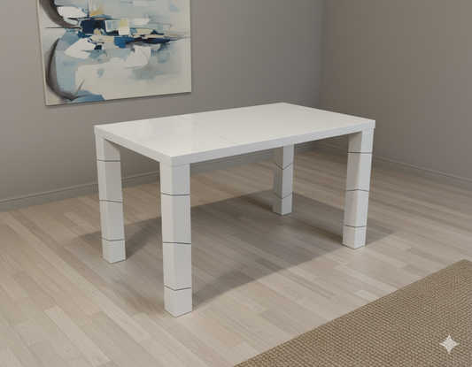 Lisa 1.5M Dining Table White