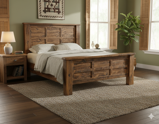 Oakwood Bed Frame + SleepMax PP Pro Mattress