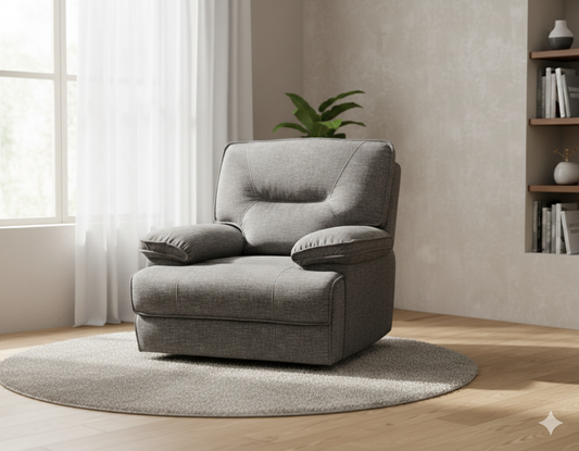 Maryland Fabric Recliner Chair Power with USB
