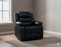 CozyCrown Recliner Chair Black