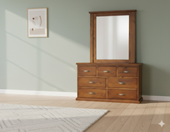 Edison 7-Drawer Dresser / Mirror