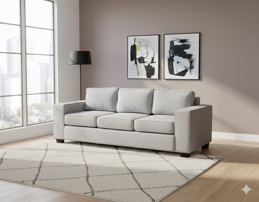 Kiwi Comfort NZ Made 3 Seater Sofa