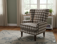 Classic Check Lounge Chair