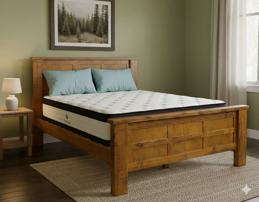 Oakwood Bed Frame + OptiNap Mattress