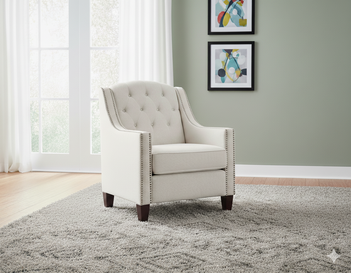 SleekStyle Accent Chair