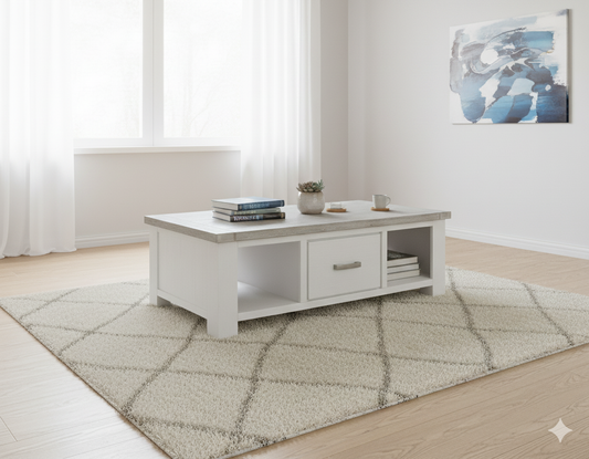 UrbanNest Coffe Table With Drawers