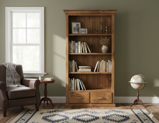 Edison 2 Bottom Drw Bookcase