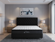 SleepTime Pocket Pillowtop Mattress + NZ Made Eco Bed Base - Detail View | Furniture World NZ