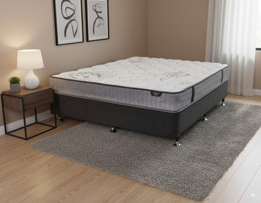SleepMax Econ Mattress + NZ Made Snooz Bed Base