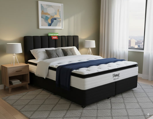 Eco Bed Base+ Venus Medium Mattress: King -Floor Model