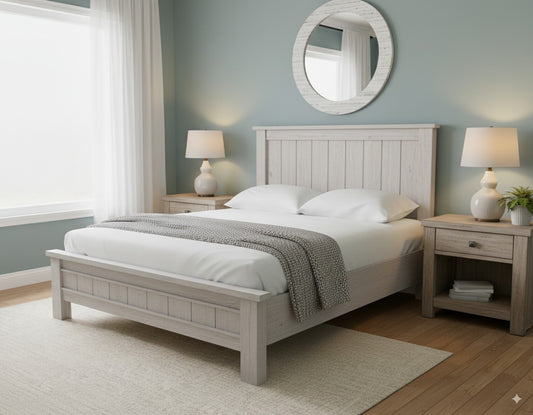Berlin Bed Frame + SleepTime Pocket Pillowtop Mattress