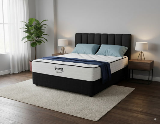 NZ Made Eco Bed Base+ Venus Firm Mattress
