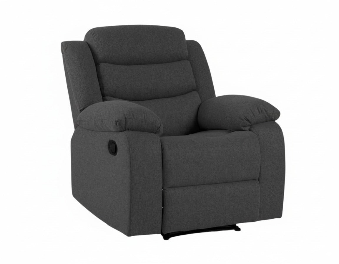 Lush Recliner Chair Linen Dark Grey - Pre-Order Only
