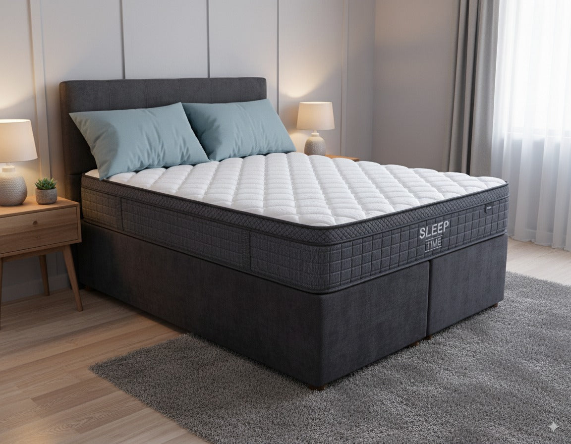 NZ Made SleepVault Storage Bed + SleepTime Ultra Mattress