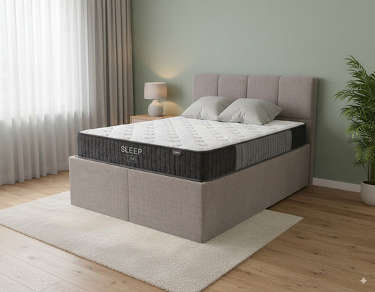 NZ Made Napbox Storage Bed + SleepTime X-Firm Mattress