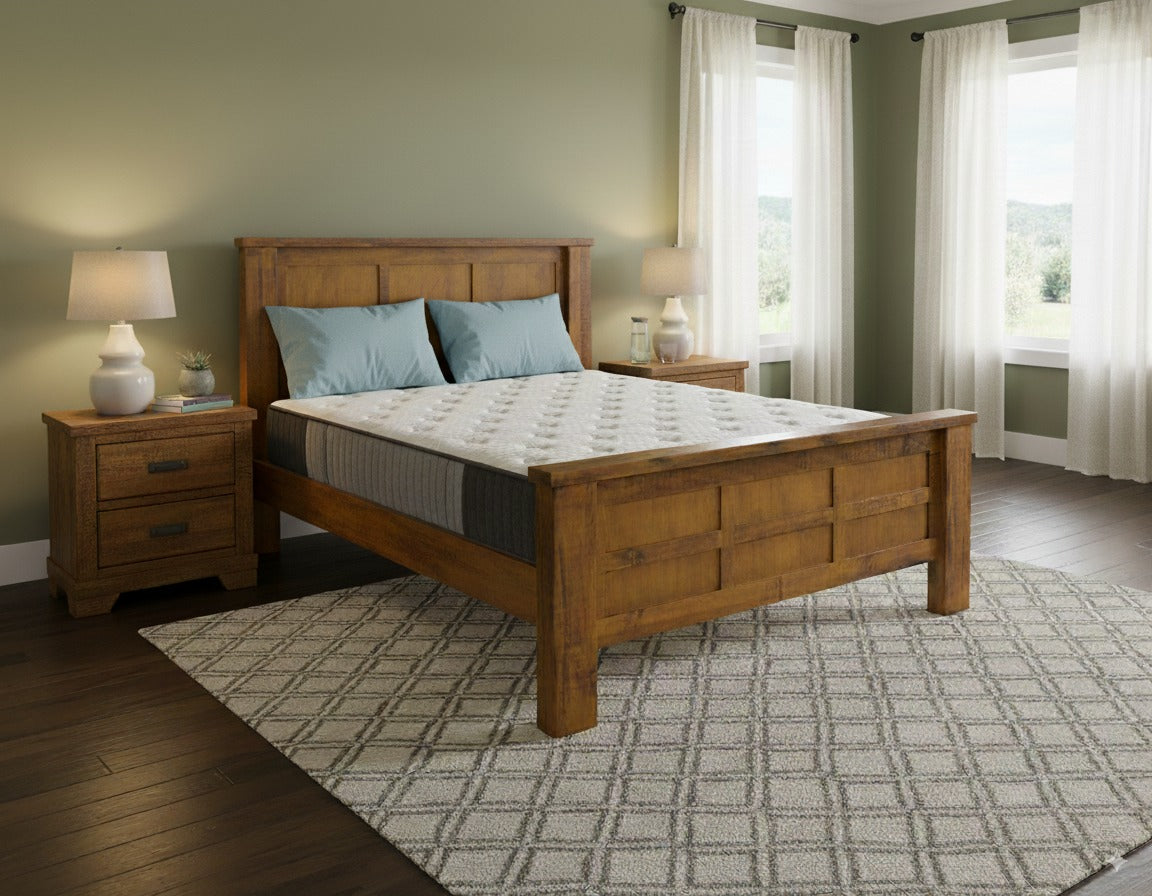 Oakwood Bed Frame +SleepTime X-Firm Mattress