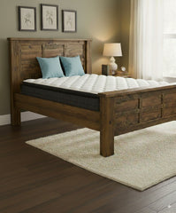 Oakwood Bed Frame +SleepTime Medium Mattress