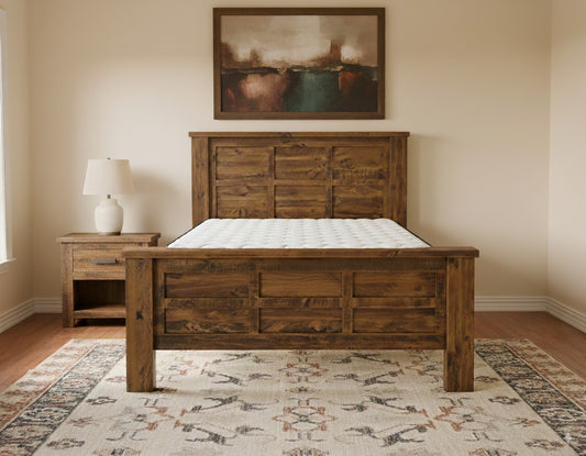 Oakwood Bed Frame +SleepTime Ultra Mattress
