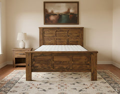 Oakwood Bed Frame +SleepTime Ultra Mattress