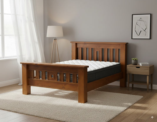 Edison Bed Frame +SleepTime Ultra Mattress