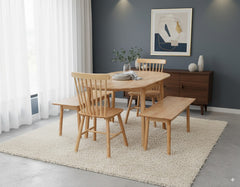Regal Drop Leaf Wooden Dining Suite
