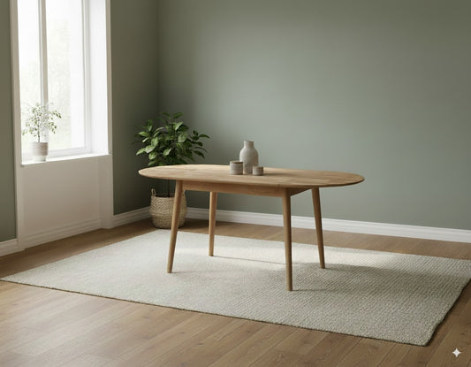 Regal Drop Leaf Wooden Dining Table 1.6m