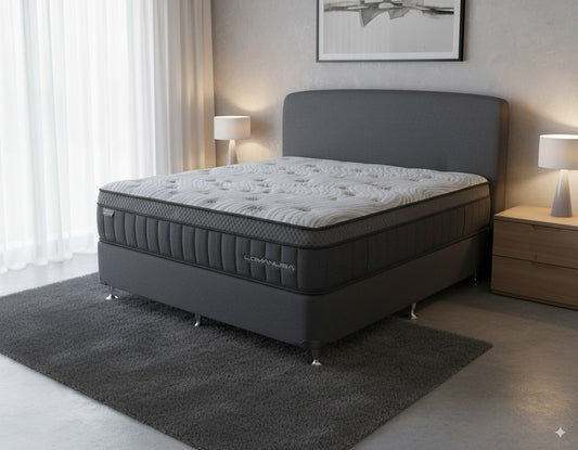 Sleepmax Lux Gel Memory Mattress + NZ Made Eco Bed Base