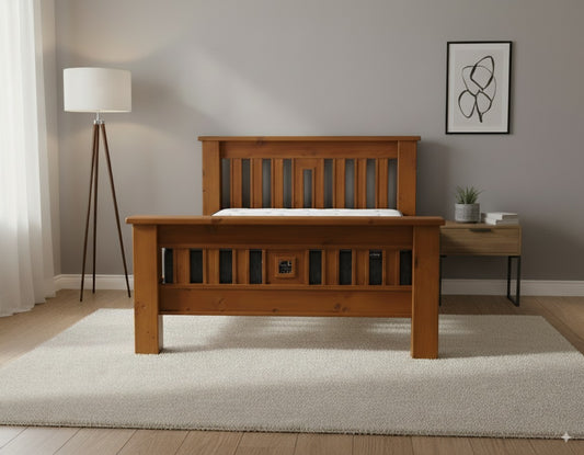 Edison Bed Frame +SleepTime X-Firm Mattress