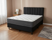 SleepMax X-Firm Edge Foam Mattress + NZ Made Eco Bed Base - Detail View | Furniture World NZ