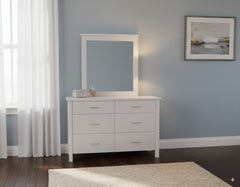 Bella 6 Drw Dresser / Mirror